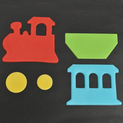 Vykrajovátko na fondán vláček FMM